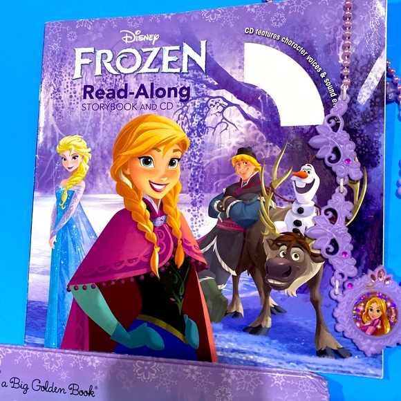 DISNEY FROZEN BUNDLE MINI ANNA, 3 BOOKS LOOK AND FIND, FROZEN II & READ A-LONG - Picture 3 of 15